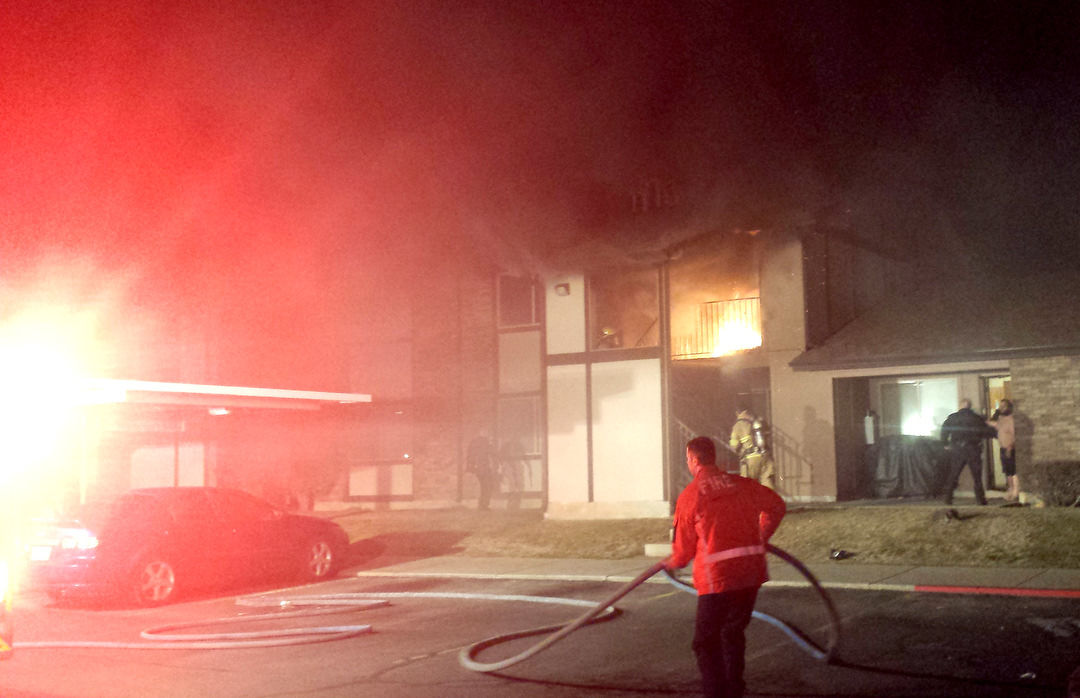 Ogden apartment fire displaces four News, Sports, Jobs Standard